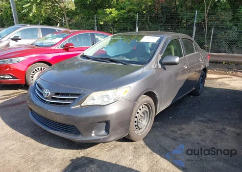 2013 Toyota Corolla Le z USA, uszkodzony, nr VIN 5YFBU4EE2DP169733